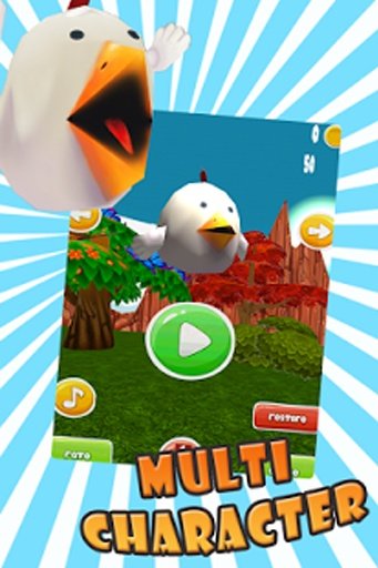 Flappy 3D - a bird wants 2 fly截图6