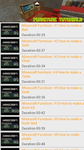 Furniture Ideas for Minecraft截图6