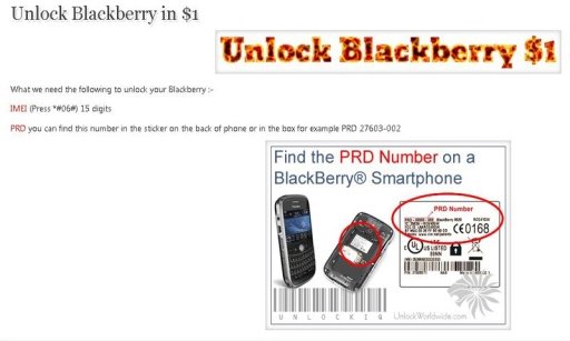 Unlock Phone Blackberry Safely截图1