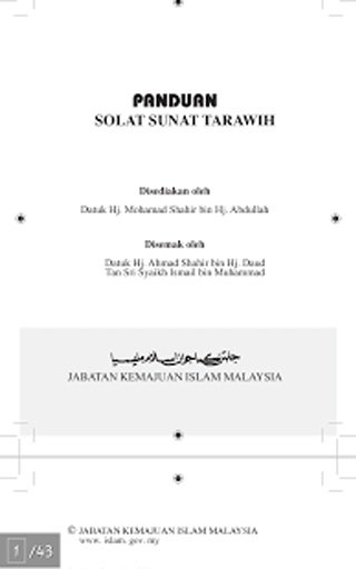 panduan solat sunat tarawikh截图9