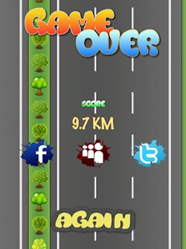 Lost Lane Car - Crazy Driver截图1