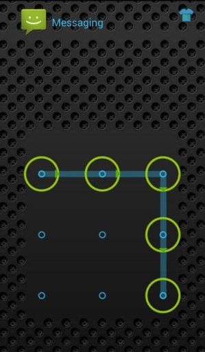 HI AppLock (BlackGrid Theme)截图1