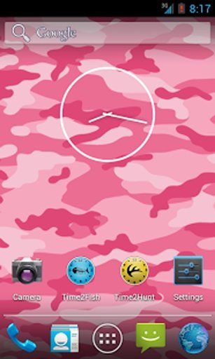 Pink Camo Live Wallpaper Free截图3