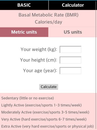 Calorie Counting &amp; Calculator截图6