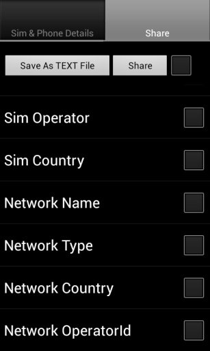 Sim And Phone Details截图1