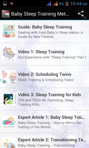 Baby Sleep Training Methods截图5