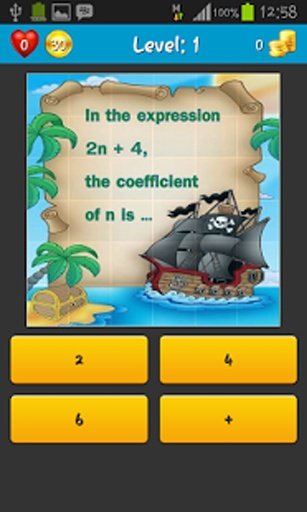 Algebra Language Quiz for Kids截图3