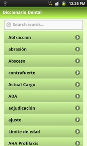 diccionario Dental截图2