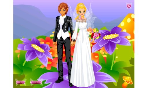 Fairy Bride Wedding Dress Up截图5