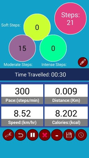 Adv.Pedometer Walk Run Calorie截图6