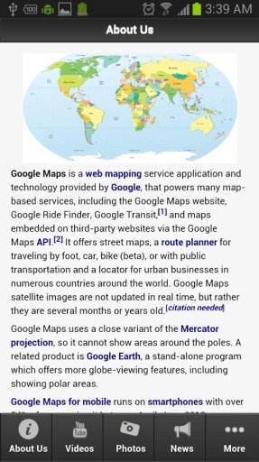 Google Map截图4