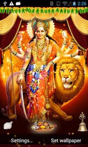 Happy Navaratri Live WallPaper截图10