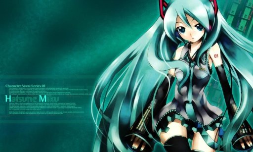 Cute Hatsune Miku wallpapers截图1