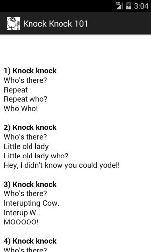 Knock Knock 101截图1