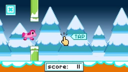 Unicorn Rush (Flappy Unicorn)截图5