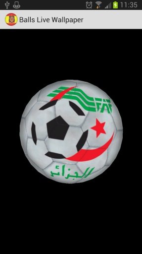 3D Ball Algeria LWP截图1