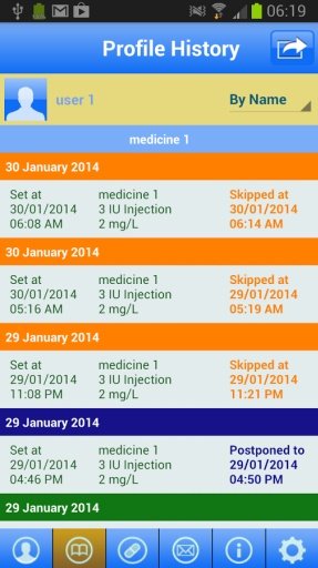 CF MedCare Reminder App截图2