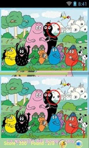 Barbapapa Find Differences截图1