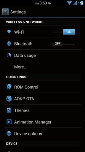 Black 'n Blue CM10 Theme Free截图9