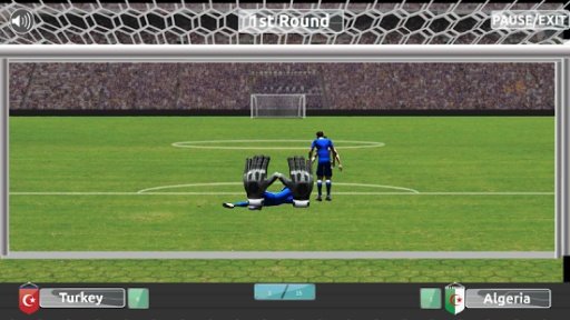 SUPER SOCCER - GOALKEEPER HD截图2