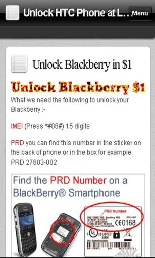 Unlock Phone Blackberry Safely截图2