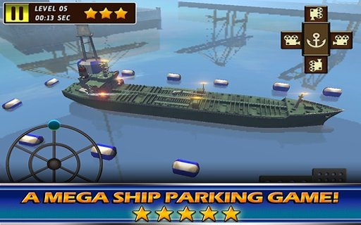 Mega Ship 3D Parking Simulator截图1