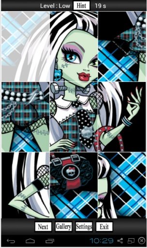 Monster High Puzzles Free截图2