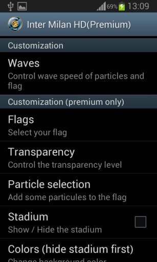 Inter Milan HD Lite截图5