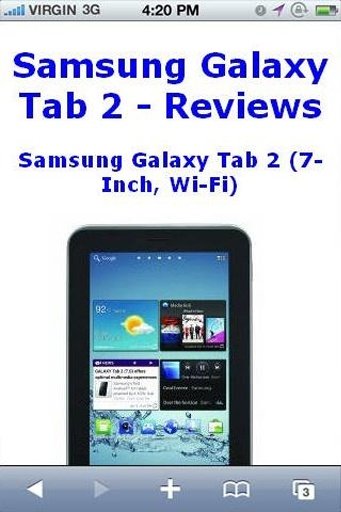 Galaxy Tab 2 Reviews截图1