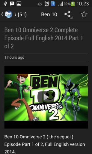 Ben 10 Full Videos截图7