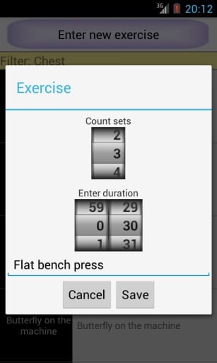 Fitness timer/ Workout planner截图3