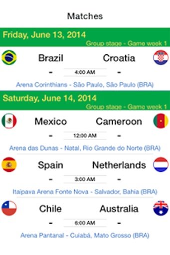 Worldcup 2014截图2