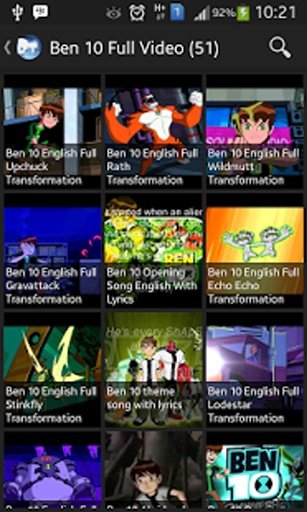 Ben 10 Full Videos截图8