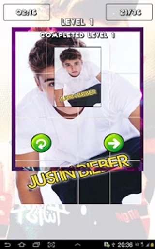 Justin Bieber Puzzle HD截图1