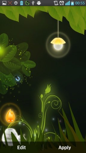 Firefly in Night Wallpaper截图2
