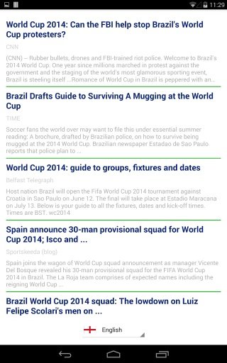 World Cup News - Brazil 2014截图2