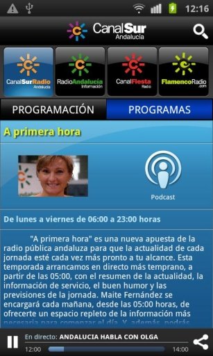 Canal Sur Radio截图1