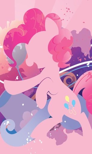 Pink Horse Pie Pony Wallpaper截图3