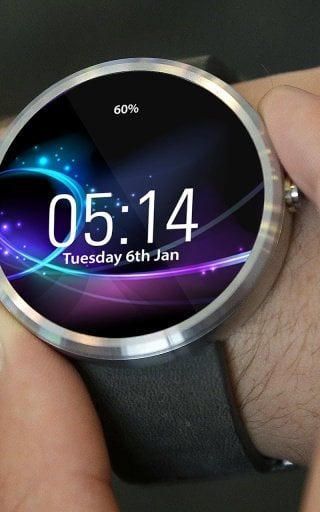 Elegant Watch Face - Moto 360截图3