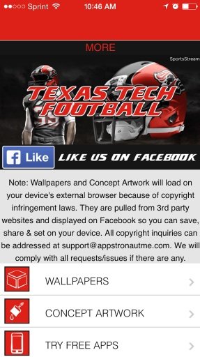 Texas Tech Football STREAM截图1