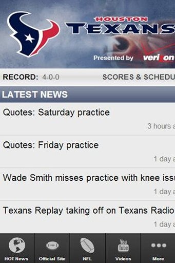 Houston Texans News Pro截图5