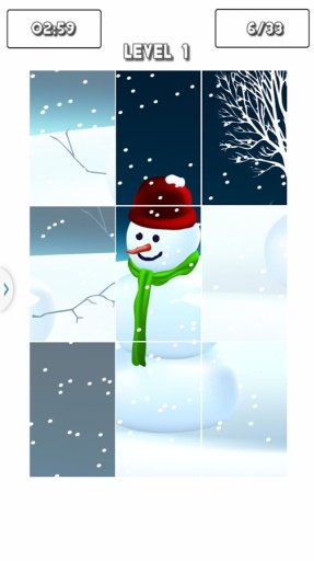 Frozen Snowman Game Puzzle截图5