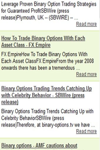 Binary Option News截图2