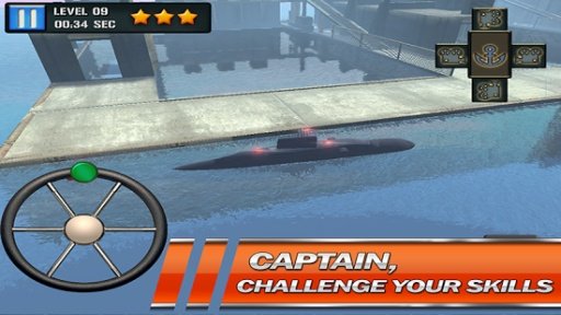 Submarine 3D Navy NFS Parking截图1