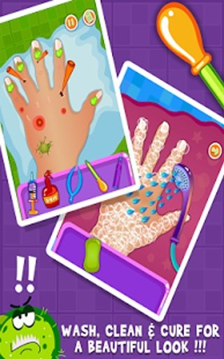 Hand Doctor Clinic Kids Game截图1