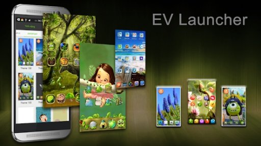 EV Launcher - 1000 GO Themes截图2