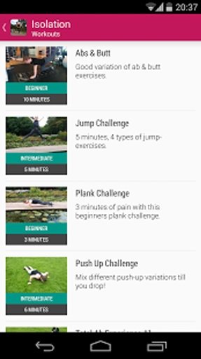 Fitness Manual截图6