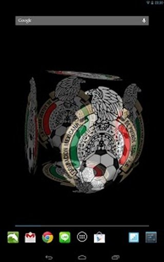 3D Mexico Football LWP截图7