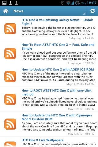 HTC One X News截图2