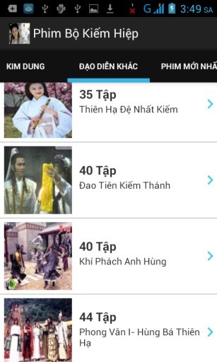 Phim Bộ Kiếm Hiệp截图9